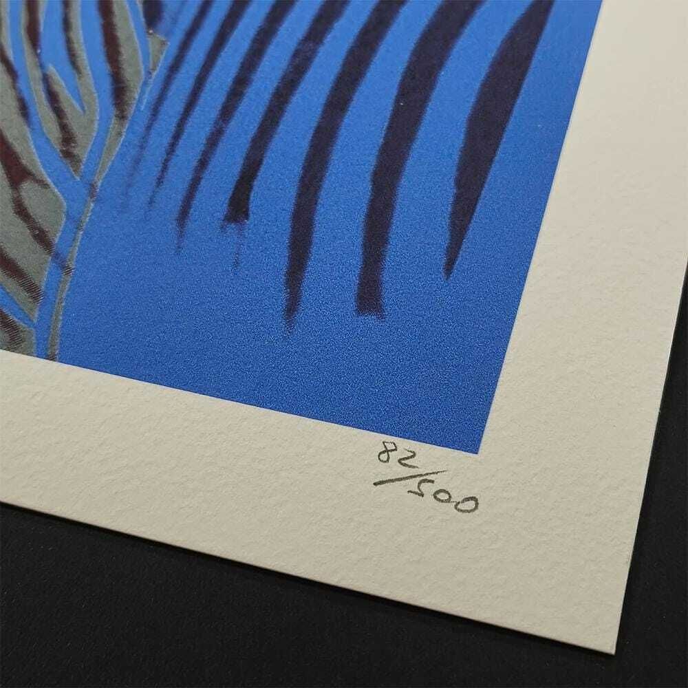 Andy Warhol "Grevy's Zebra" Gelimiteerde Oplage Lithografie door CMOA, jaren 1980, genummerd in potlood. photo Kunst