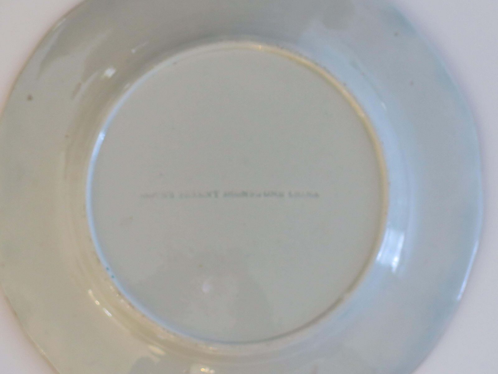 photo buy Mason's Ironstone Desert Plate, handgeschilderd, ca. 1818
