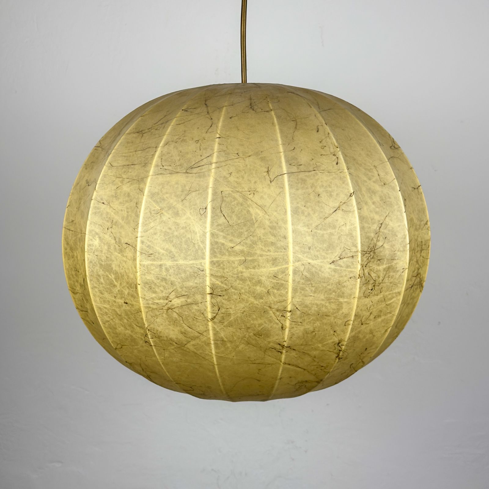 Cocoon Hanglamp van Friedel Wauer voor Goldkant Leuchten, Duitsland ca. jaren 1960 photo furniture
