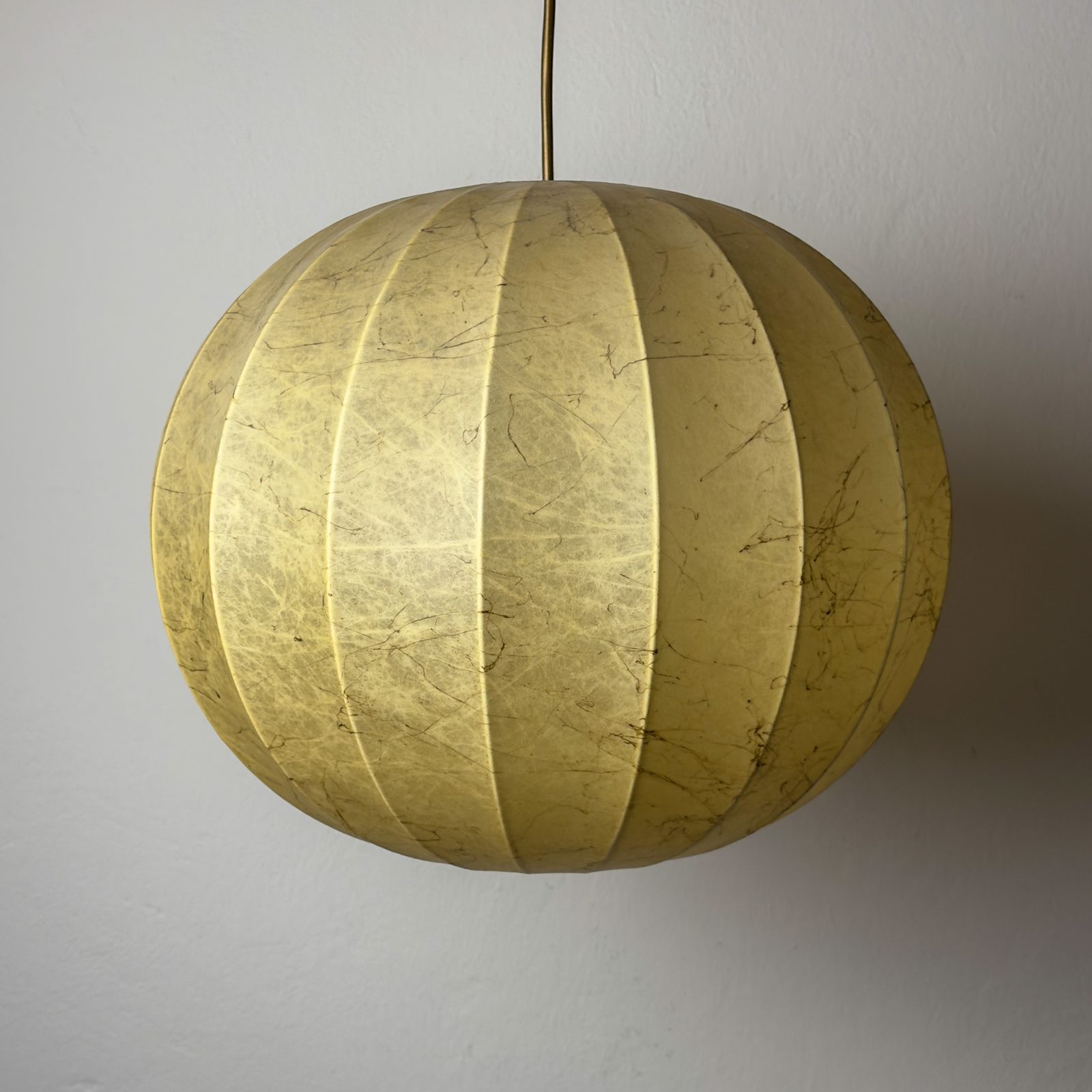 Cocoon Hanglamp van Friedel Wauer voor Goldkant Leuchten, Duitsland ca. jaren 1960 photo for sale
