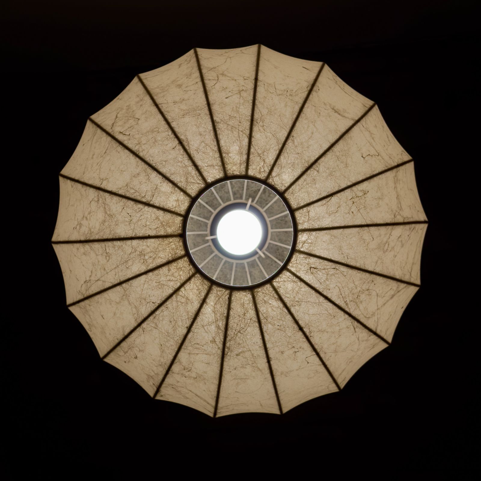 Cocoon Hanglamp van Friedel Wauer voor Goldkant Leuchten, Duitsland ca. jaren 1960 photo vinterior