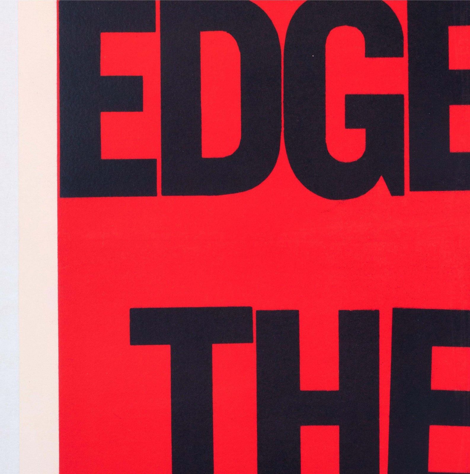 Edge Of The City 1957 Us 1 Sheet Film Poster, Saul Bass. photo 795.0