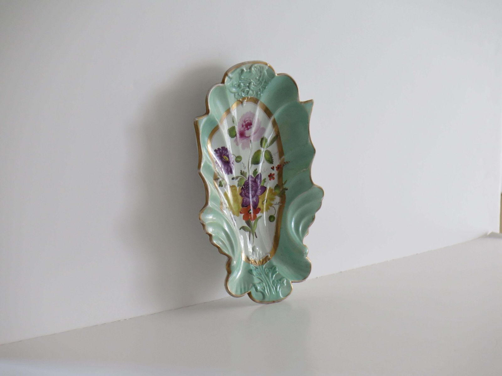 Mason's Ironstone serveerschaal, handgeschilderd met gemengde bloemen, ca. 1818 photo 240.0