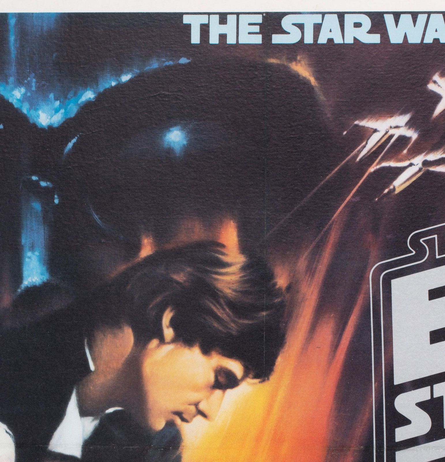 The Empire Strikes Back 1980 Uk Quad Gwtw Style Film Poster. photo Kunst
