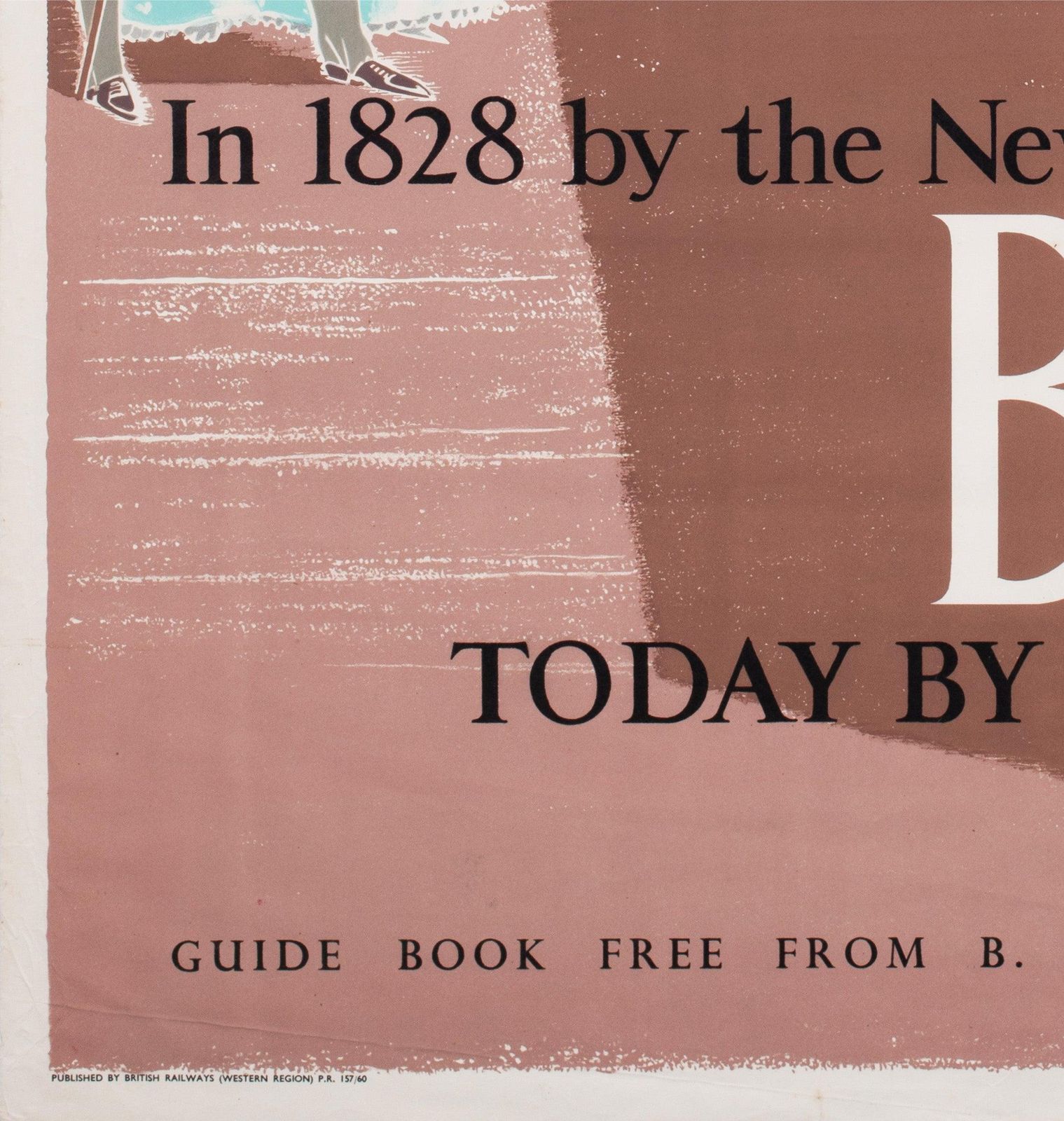 Bath 1960 British Railway Travel Poster, Eric Fraser. photo buy