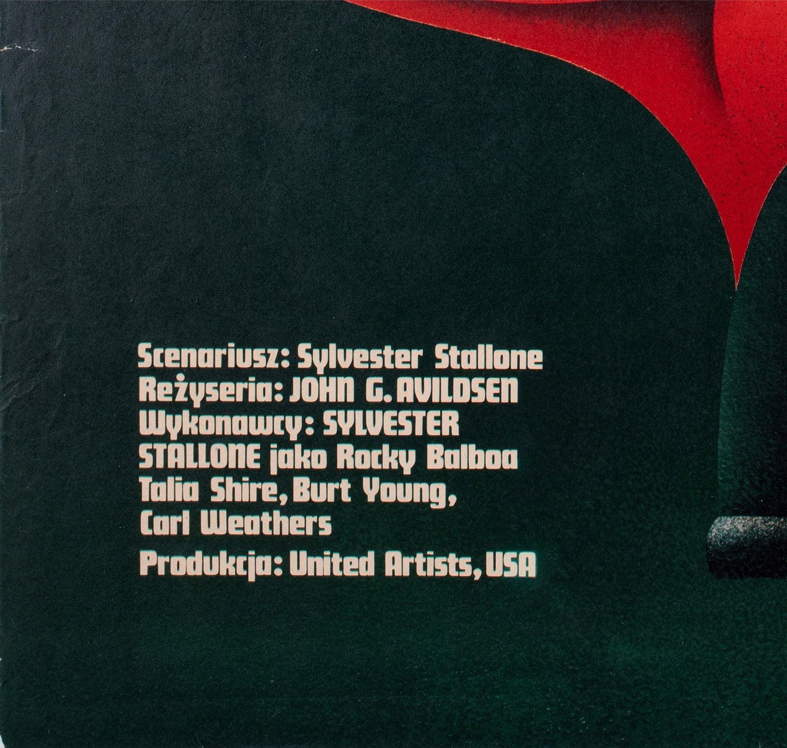 Rocky 1978 Poolse B1 filmaffiche, Edward Lutczyn. photo buy