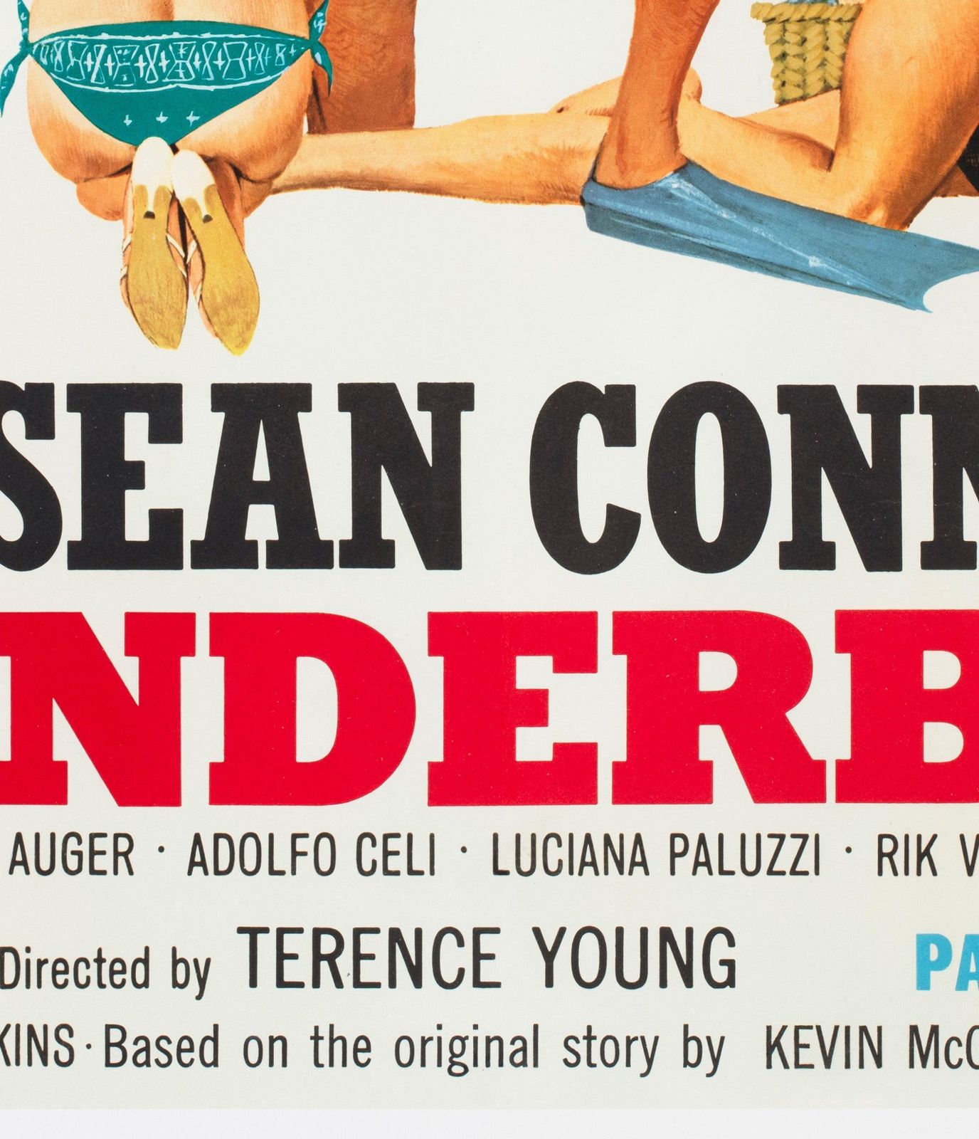 Thunderball 1965 Uk Quad Filmposter, Robert Mcginnis. photo buy