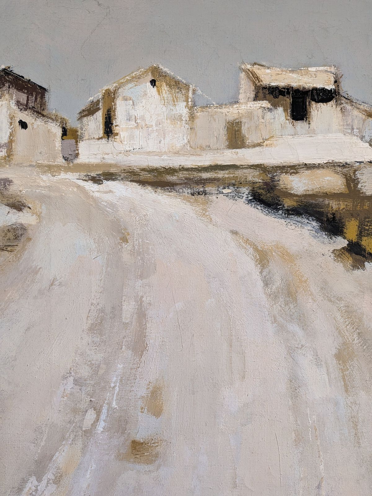 Beyond The White Road, olieverfschilderij photo 671.0