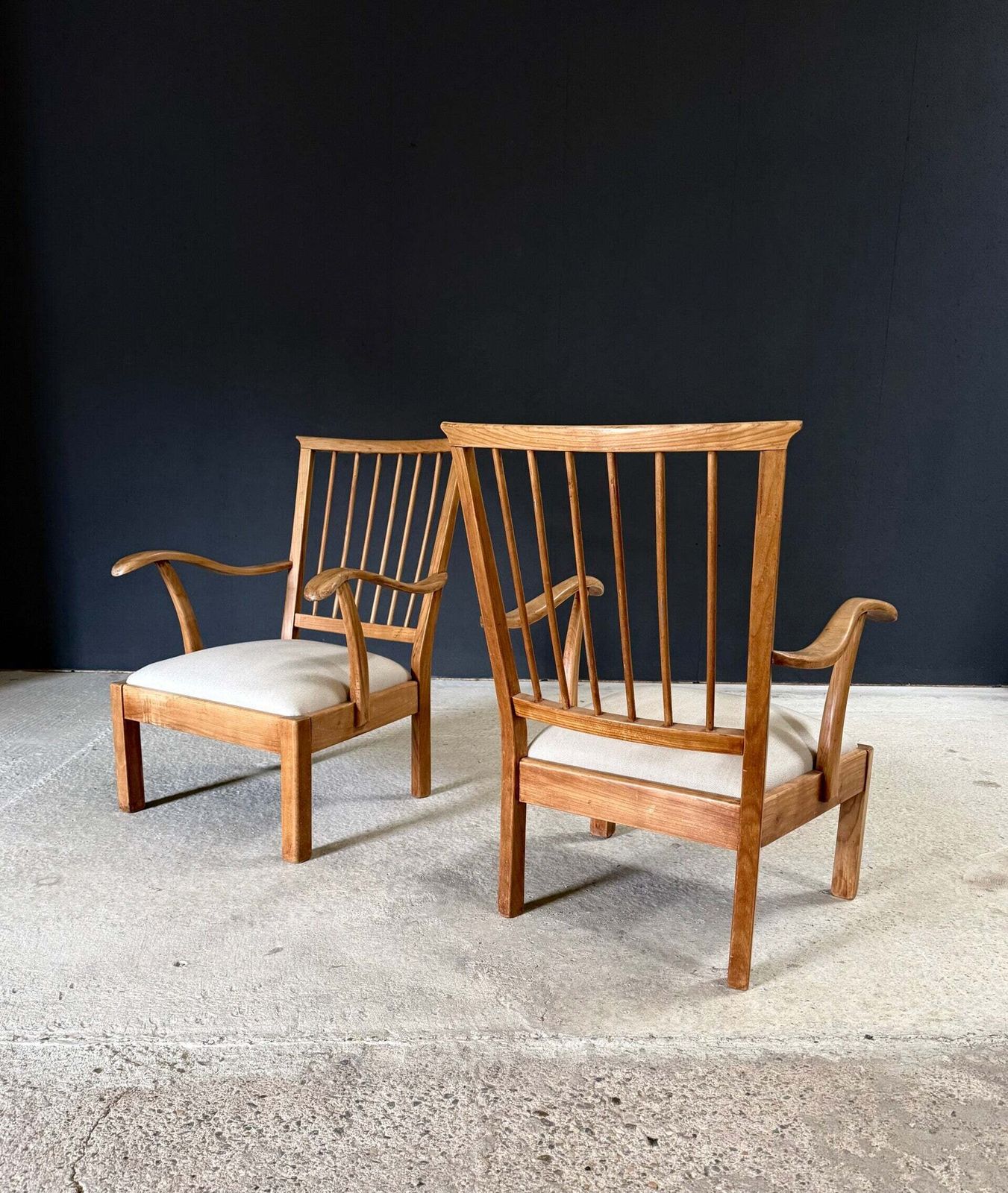 1930's Modernist Dutch Design Lounge Chairs By Bas Van Pelt. photo furniture