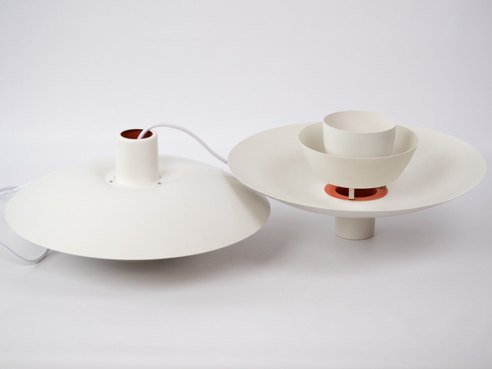Vintage Danish Ph 4/3 Lamps By Poul Henningsen For Louis Poulsen, 1966, Set Of 2 photo vintage