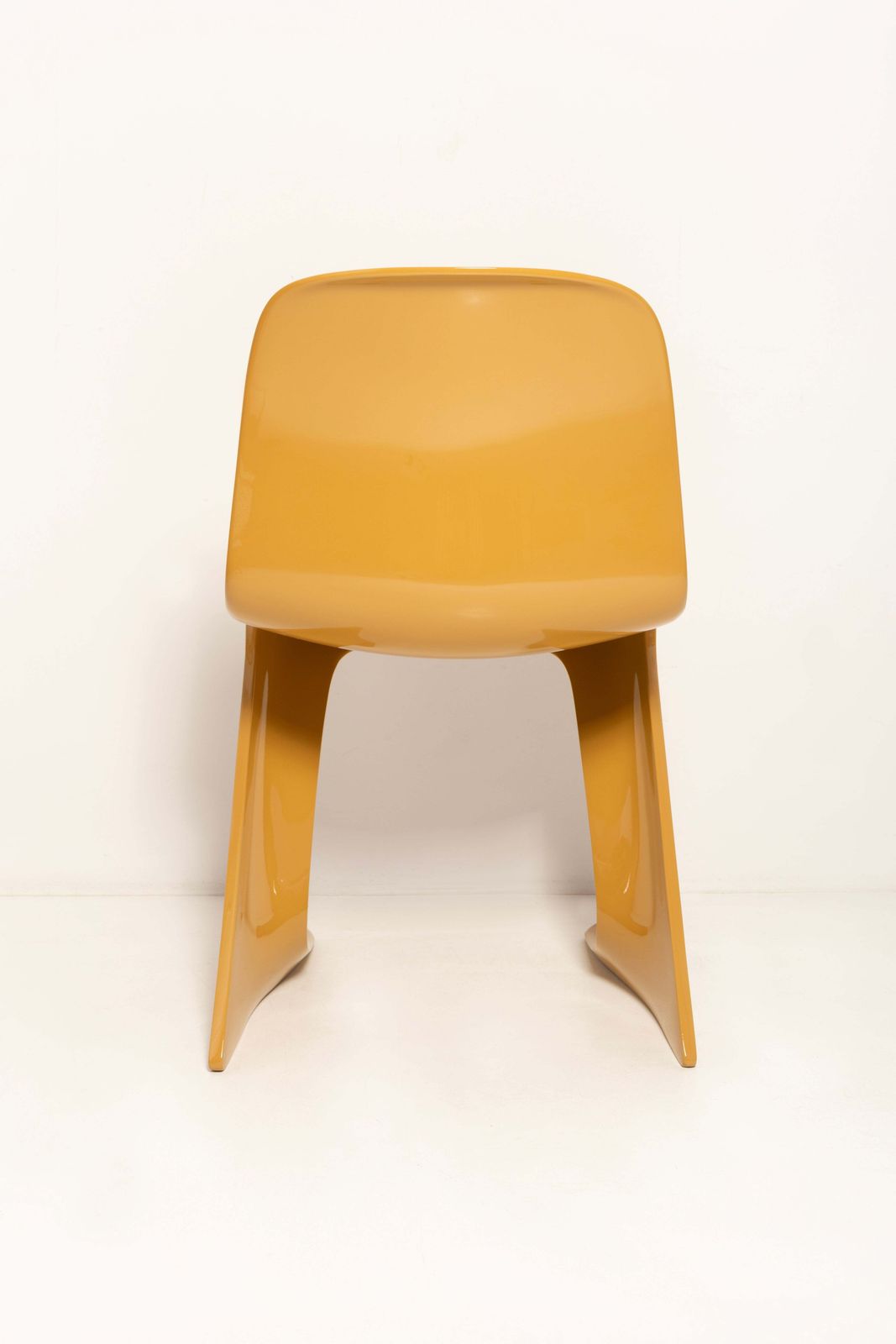 Vier Bruinbeige Kangaroo Chairs Ontworpen Door Ernst Moeckl, Duitsland, 1968 photo 5686.0