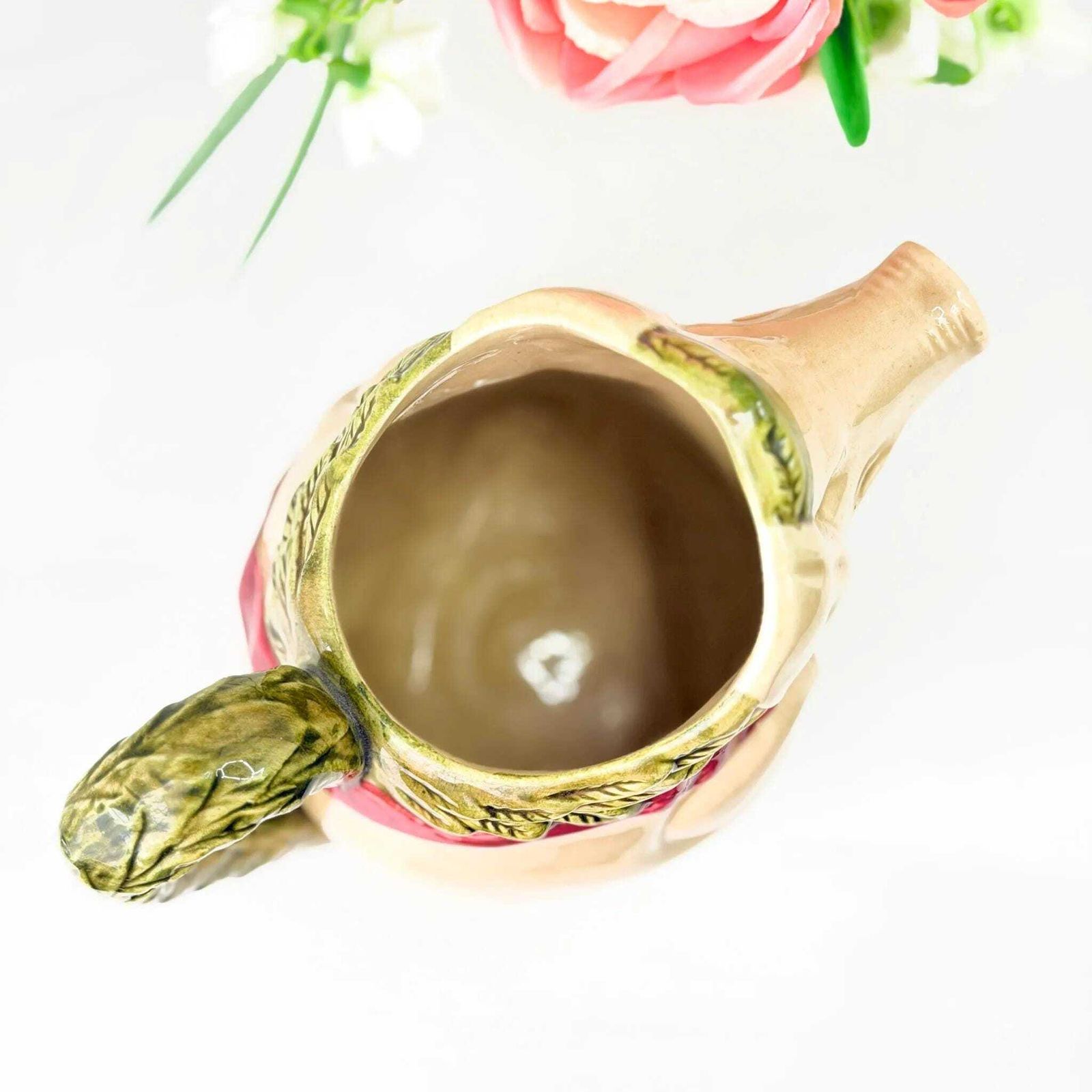 photo for sale Antieke Franse Majolica Cochon Au Jambon Varken Kan Frie Onnaing 19e Eeuw