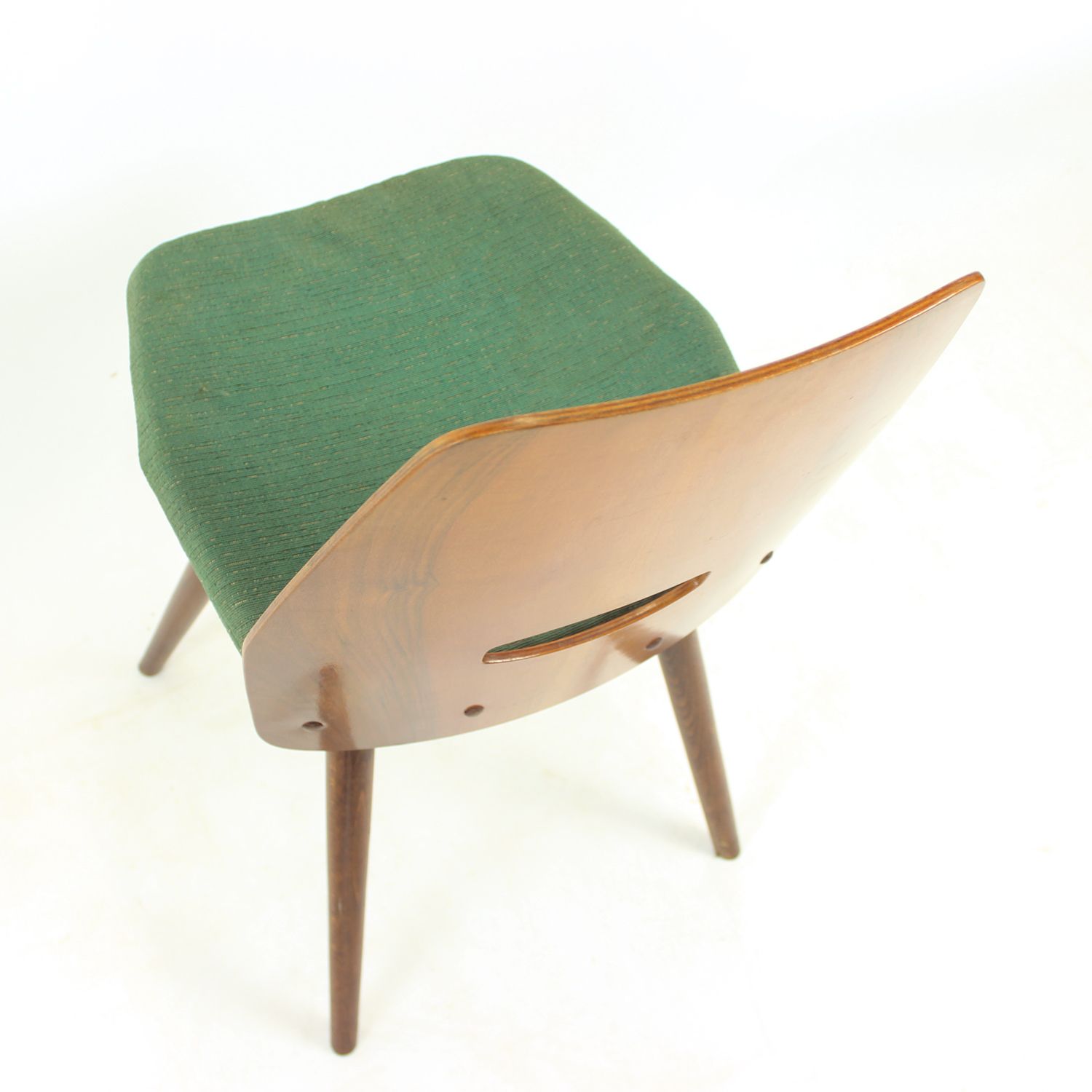 Paar Lollipop stoelen van František Jirák voor Tatra Nábytok, Tsjecho-Slowakije, jaren 1960 photo vinterior