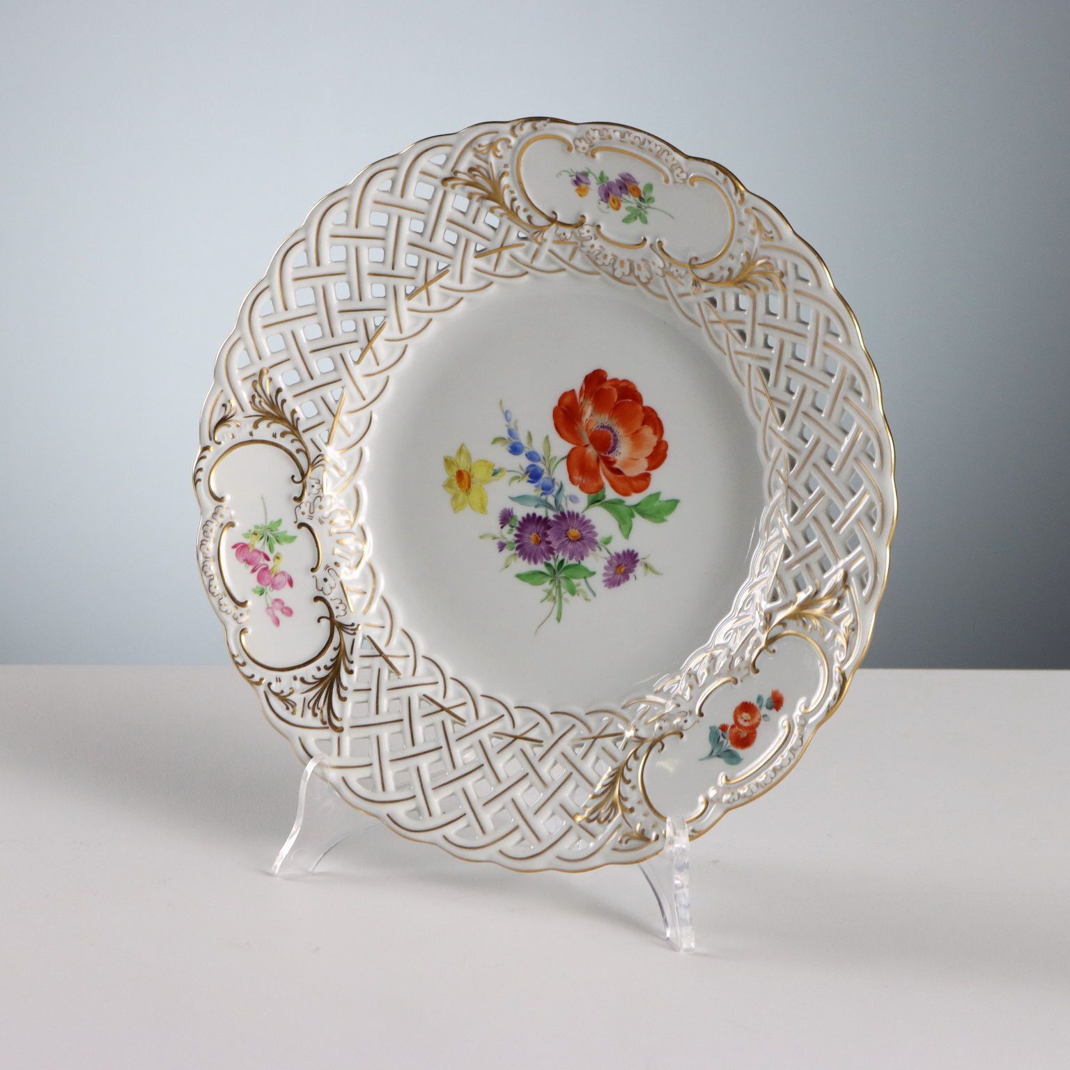 Assiette en porcelaine Meissen