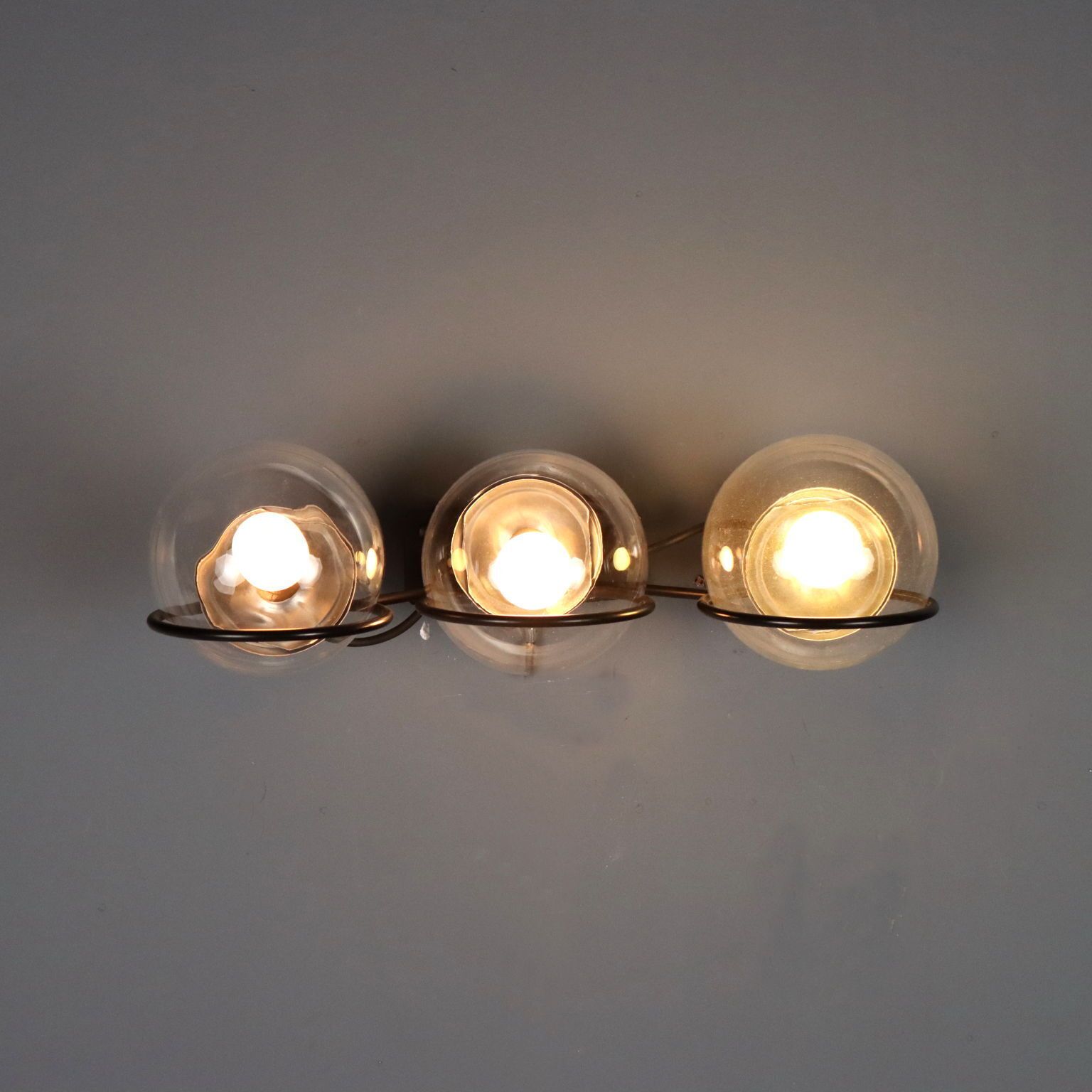 Vintage wandlamp in de stijl van Sarfatti, Italië, jaren 1960