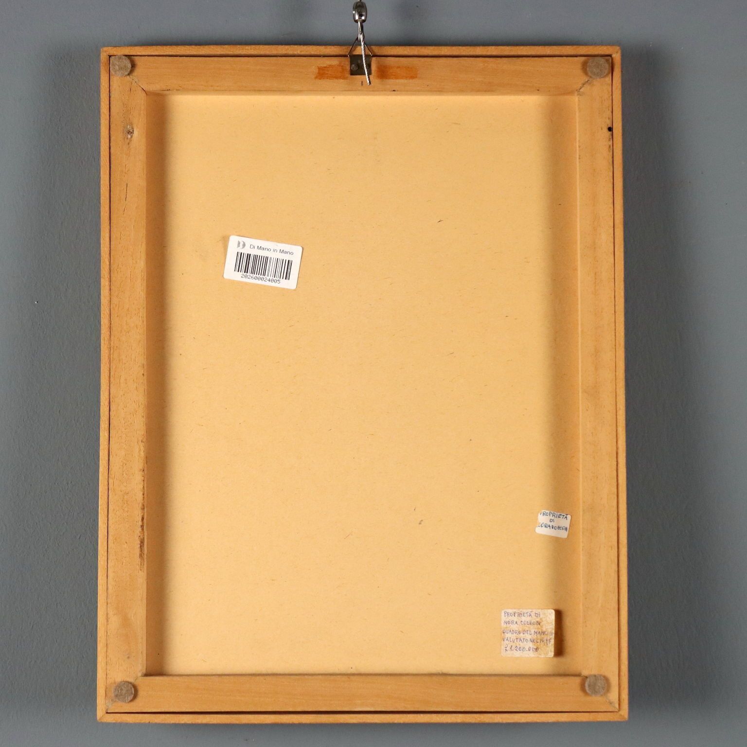 photo furniture Antieke tekening gesigneerd Antonio Mancini gemengde techniek 19e eeuw