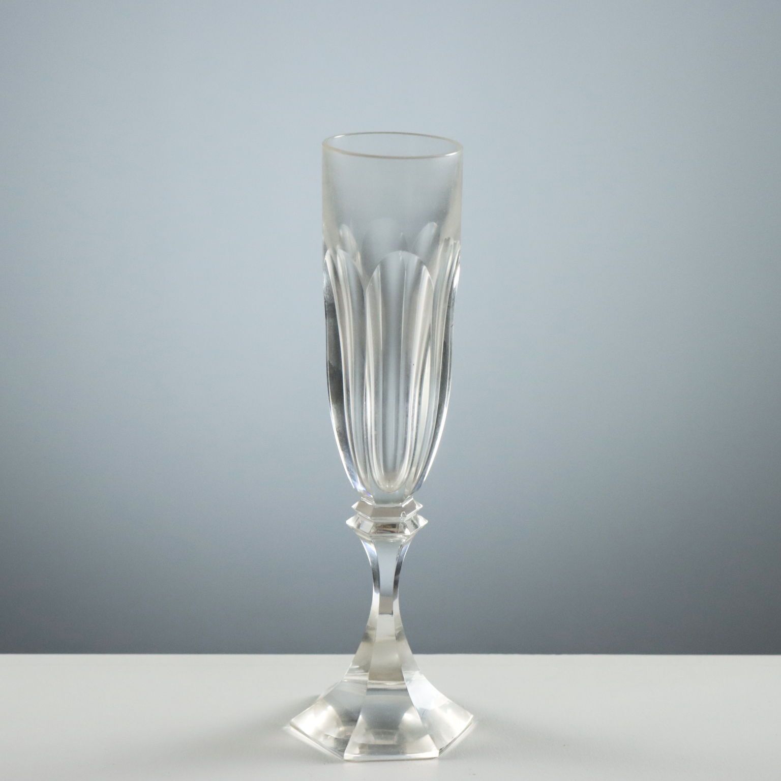 Vintage Glasses Set Chambord Saint Louis France 1970s photo for sale