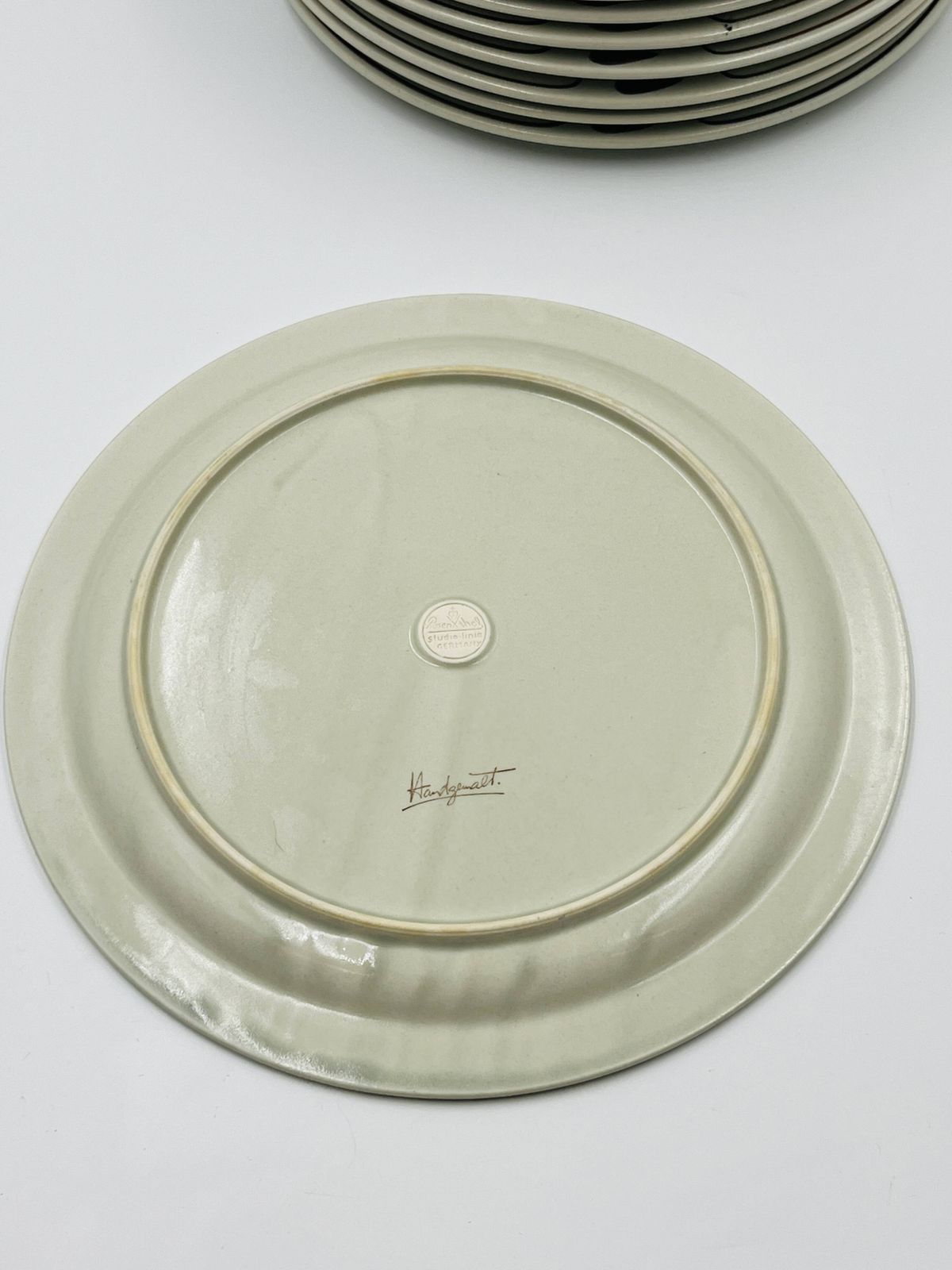 Set Of 8 Large Rosenthal Studio Line "Siena" Plates 28 Cm photo buy