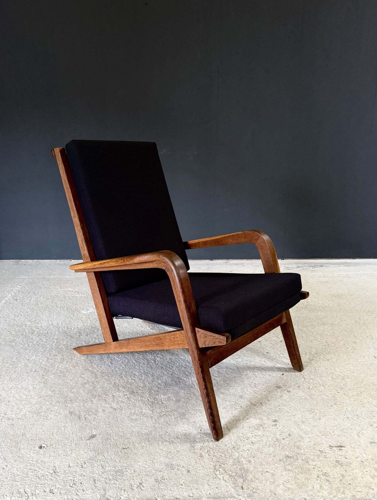 photo furniture Mcm Design Lounge Chair Set, Frankrijk jaren 1950