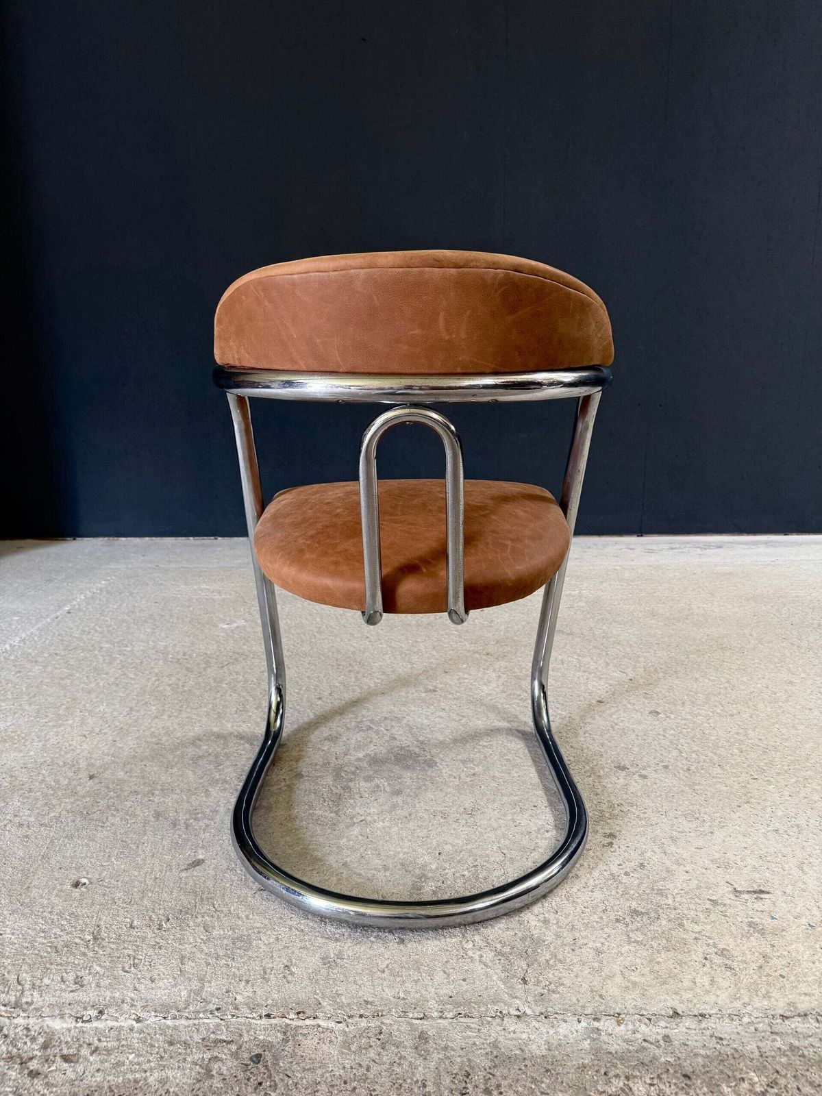Vintage 1930's Dutch Design Cantilever Office Chair photo vintage