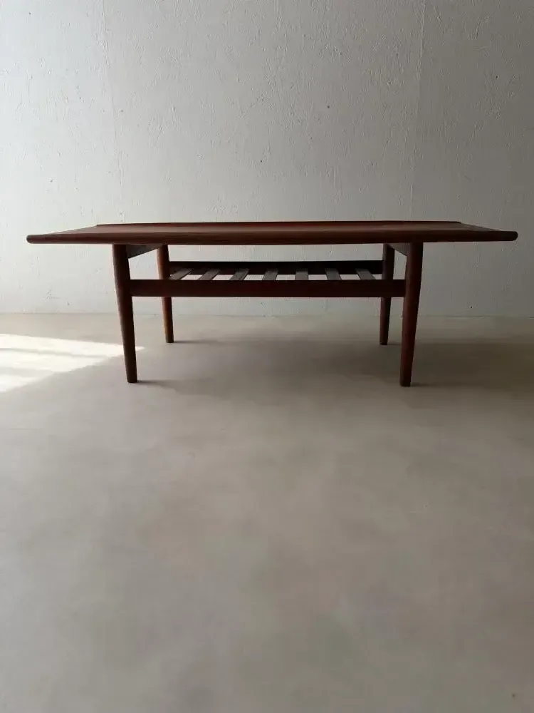 photo furniture Grete Jalk Teak Coffee Table Glostrup Møbelfabrik 1960s