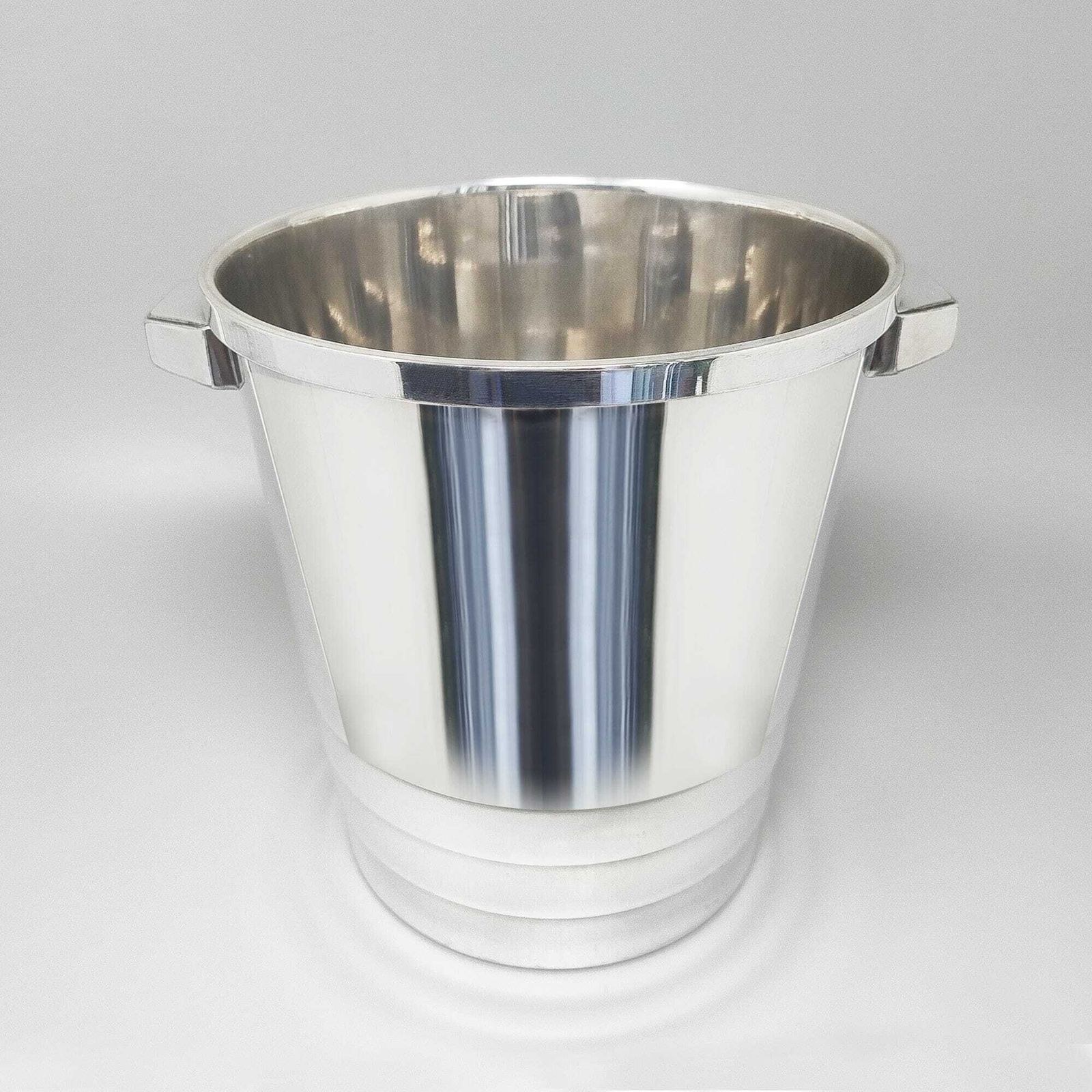 Art Deco Silver Plated Champagne Ice Bucket By Luc Lanel For Christofle Gallia Collection, France, 1930 photo vinterior