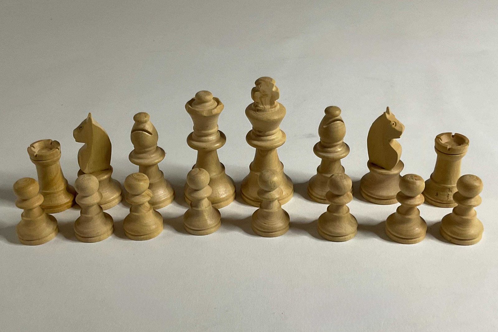 Chess Set In Original Box, Unused Condition, Mid Century, By H.P. Gibson & Sons photo buy