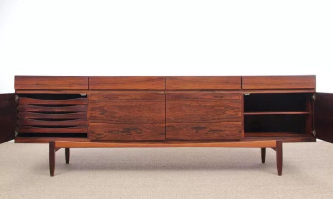 Enfilade danoise en palissandre, modèle Fa 66, par Ib Kofod Larsen pour Faarup Møbelfabrik, édition des années 1960. photo for sale