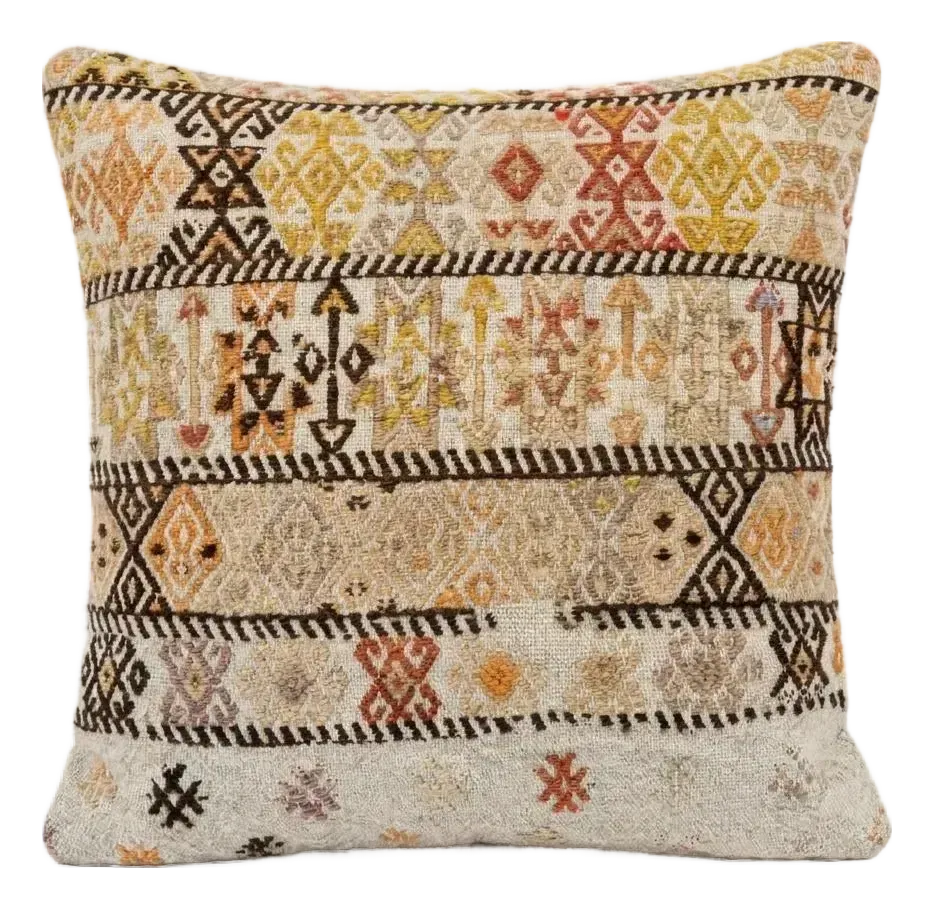 Anatolian Kilim Pillow Cover 38 X 41 Cm
