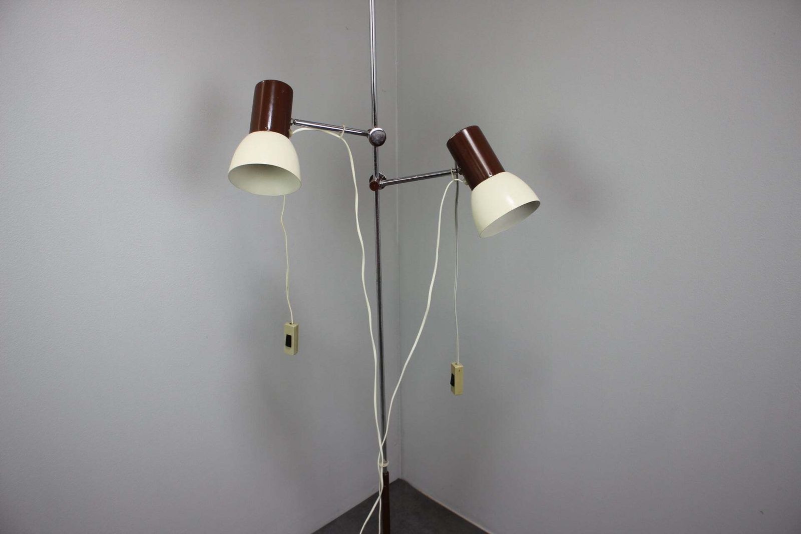 Vintage Napako Floor Lamp, Czechoslovakia, 1970s photo furniture
