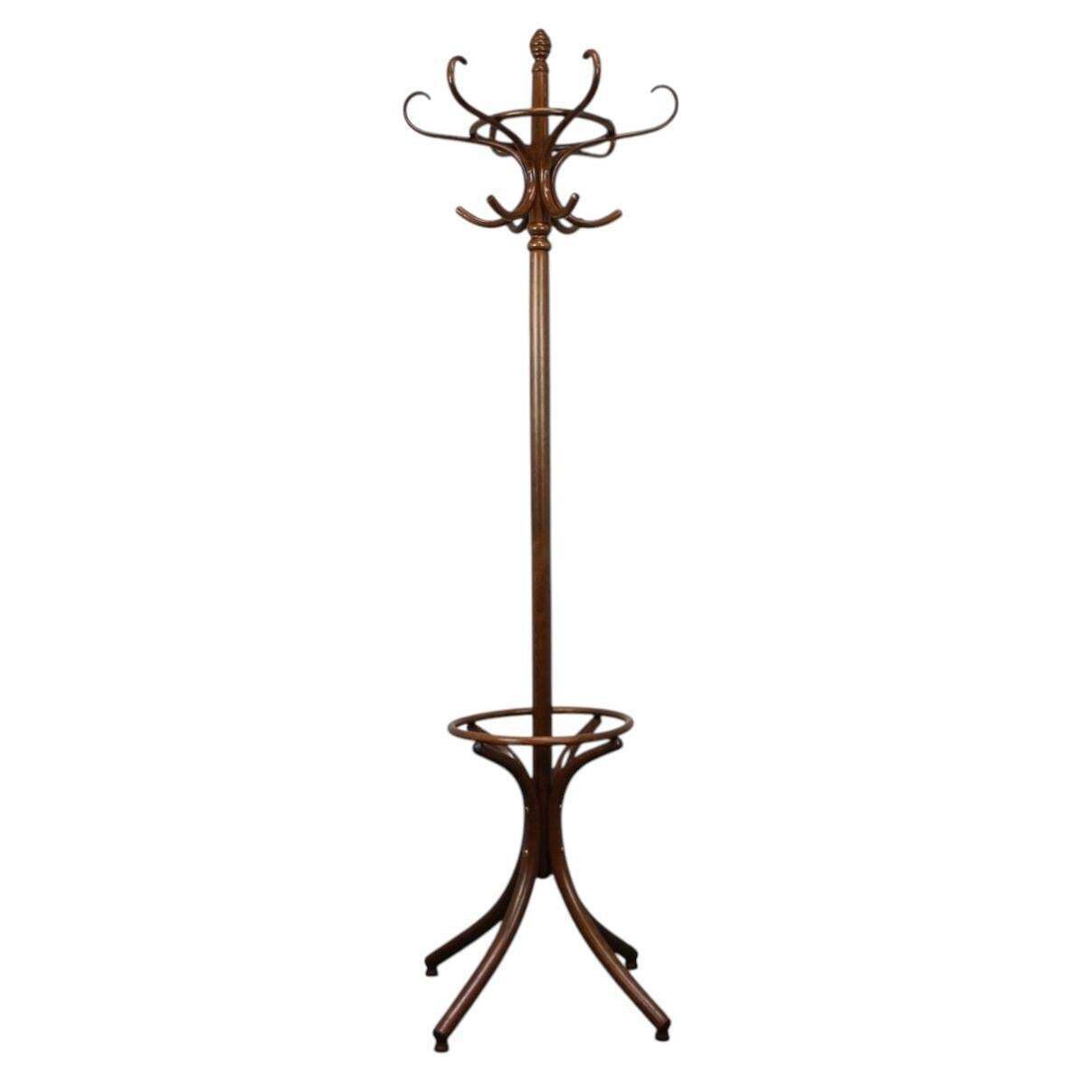 Vintage Ton Bentwood kapstok, Tsjecho-Slowakije, 1970s-1980s