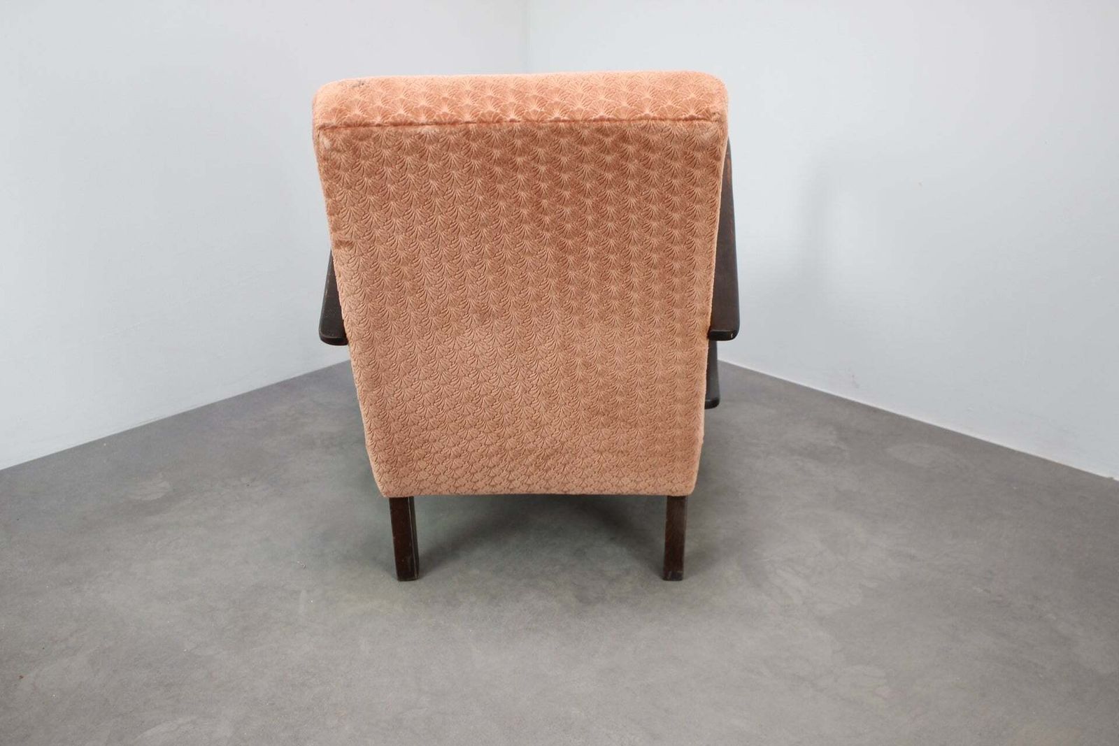 Fauteuil Jindřich Halabala, Tchécoslovaquie, années 1950 photo vintage