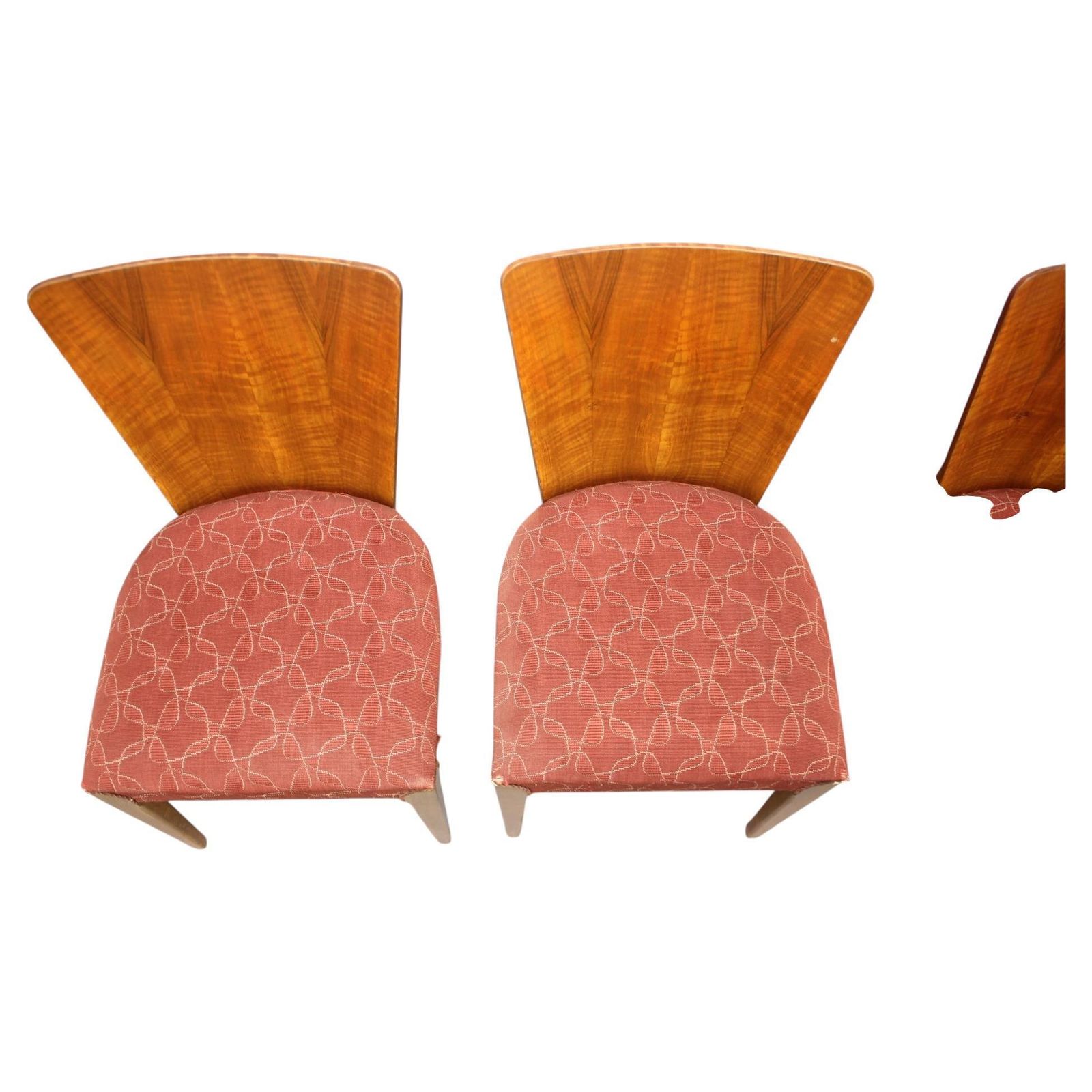 Set Of Four Jindrich Halabala Dining Chairs, Czechoslovakia, 1950s photo furniture