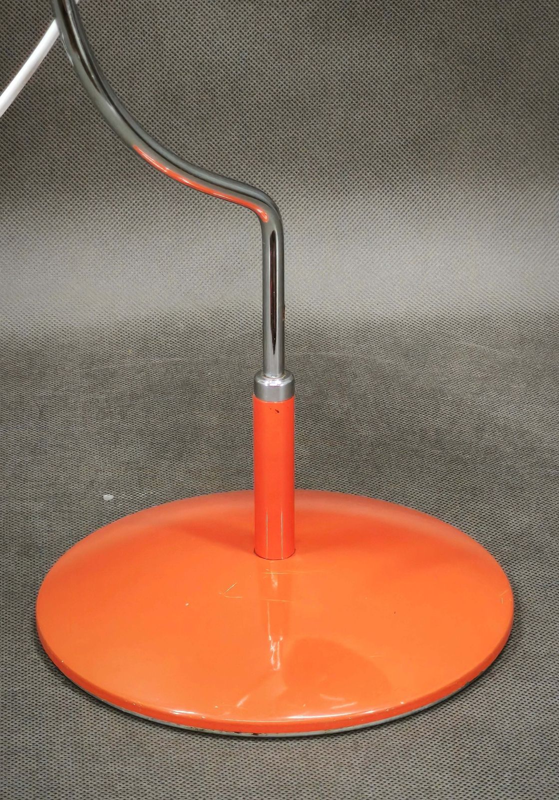 Lampe de table Josef Hůrka orange pour Napako, Tchécoslovaquie, années 1960 photo 322.0