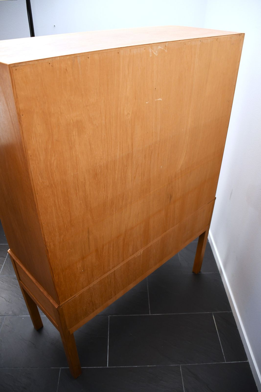 Furniture Swedish Oak Cabinet By Carl Malmsten For Carl Löfving & Söner Ab. photo