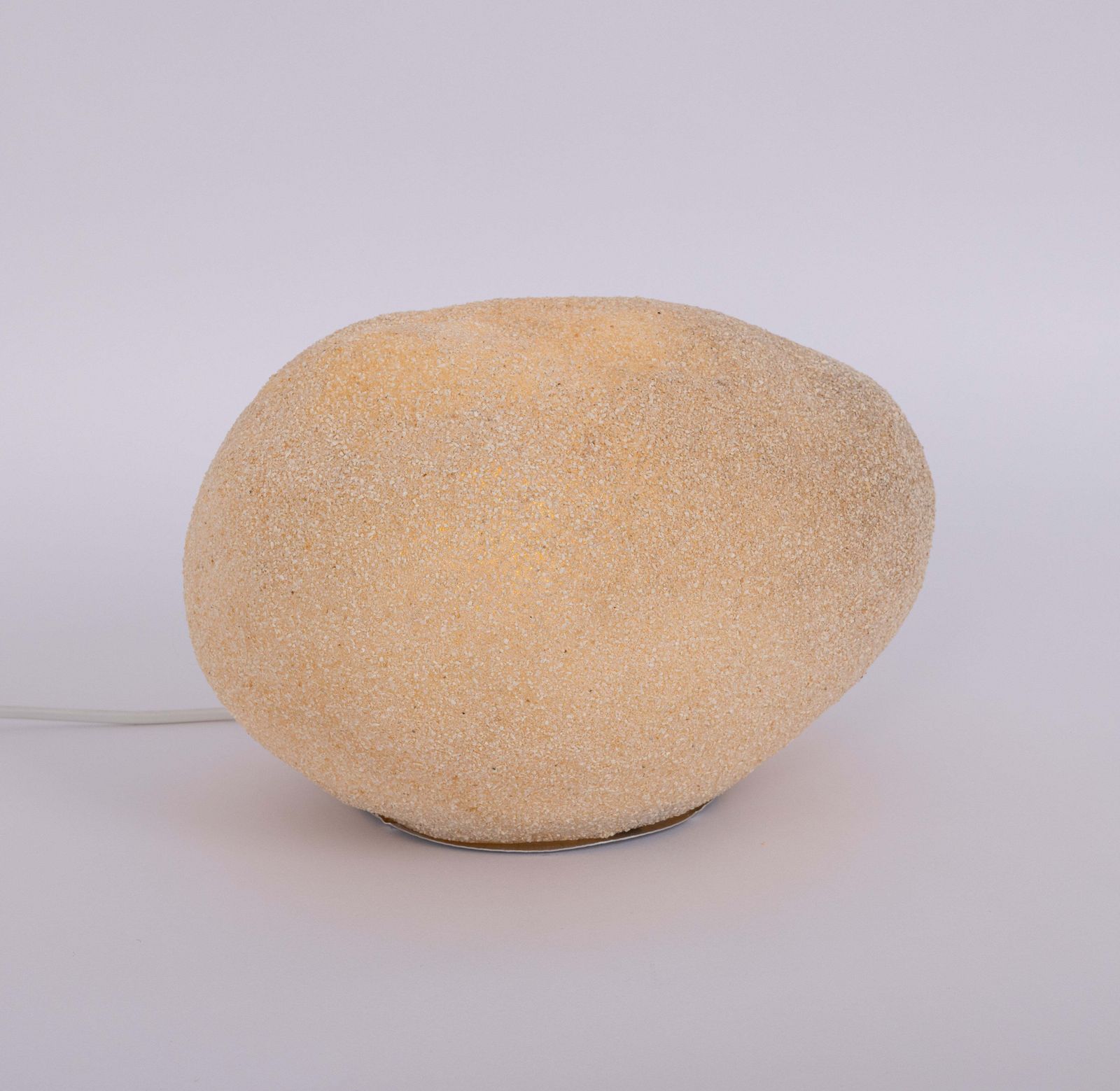 Lampe « Dora » Moon Rock par André Cazenave, Italie, années 1970 photo furniture