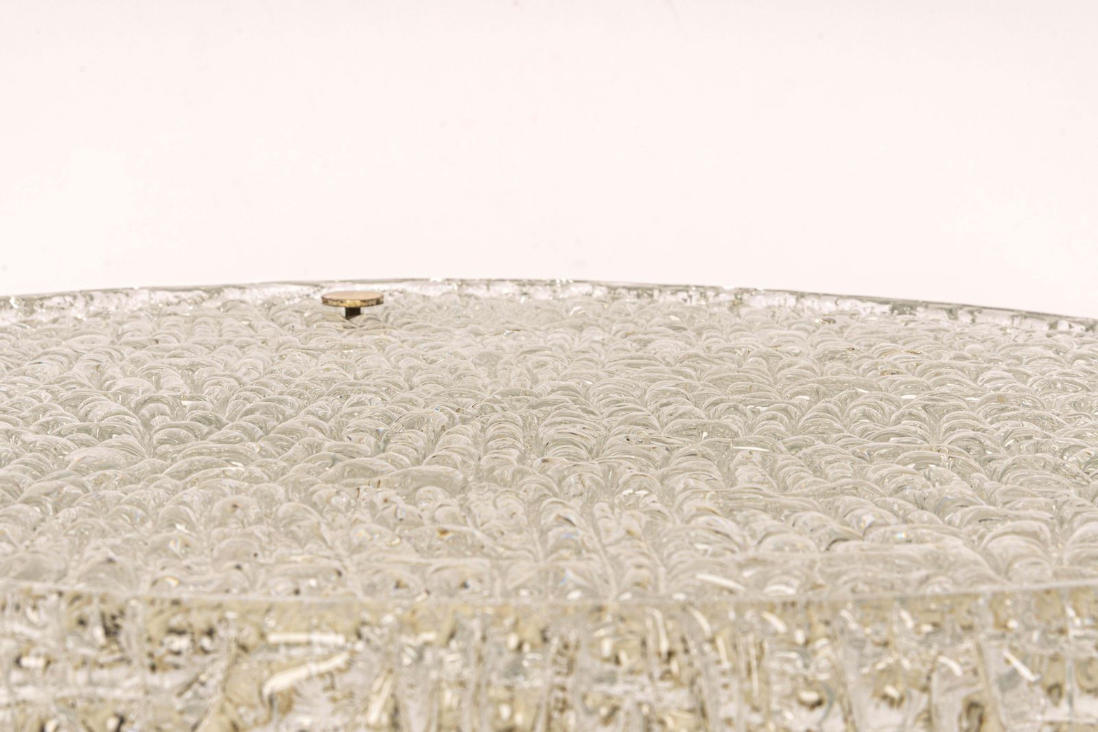 photo furniture Large Murano Glass Flushmount Fixture By Kaiser, Germany, 1960s