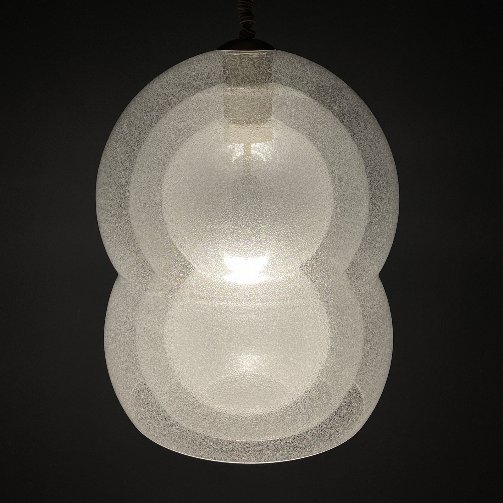 Murano Hanglamp van Carlo Nason voor Mazzega, Italië, jaren 1960 photo for sale