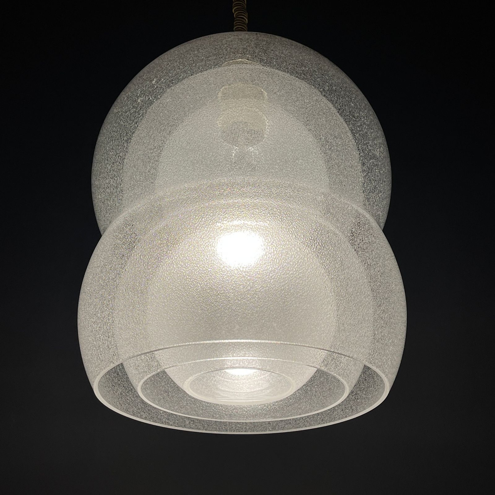 Murano Pendant Lamp By Carlo Nason For Mazzega Italy 1960s