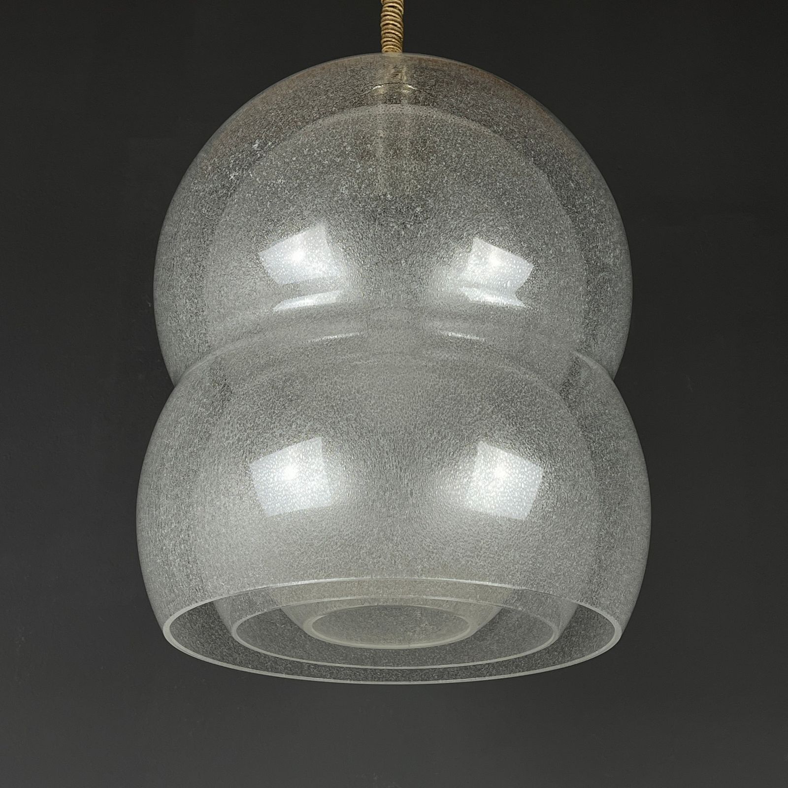 Verlichting Murano Hanglamp van Carlo Nason voor Mazzega, Italië, jaren 1960 photo