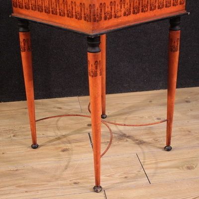 Furniture Elegant 20th Century Neoclassical Style Game Table photo