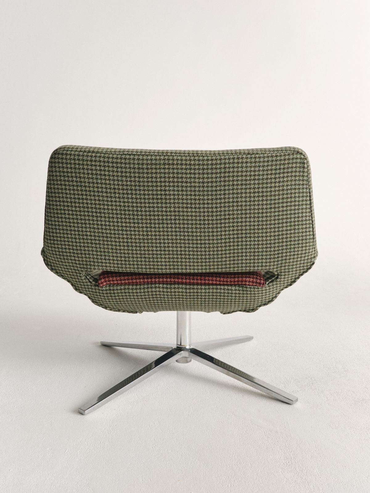 B&B Italia "Metropolitan Me84" Armchair, Upholstered In Oliver Spencer Wool photo for sale