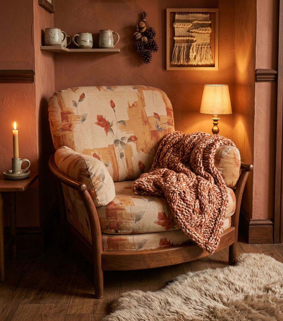 Vintage Ercol Renaissance High Back Very Wide Armchair Very Comfy photo Furniture