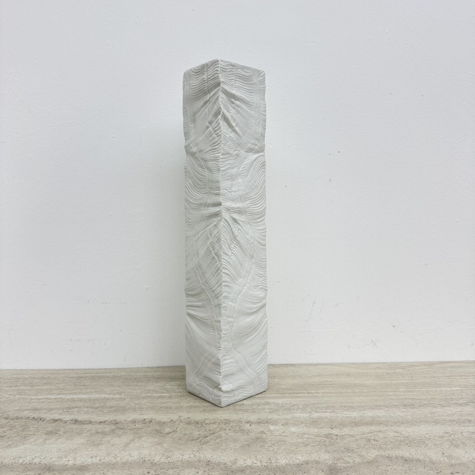 Mid-Century Martin Freyer voor Rosenthal bisque vaas, jaren 1970