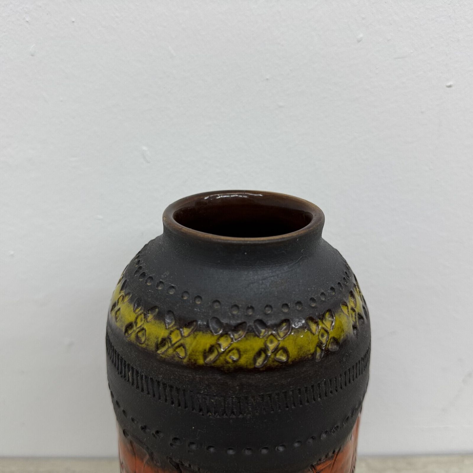 photo vinterior Vase mid-century Bitossi Genovese, par Aldo Londi, Italie, années 1970