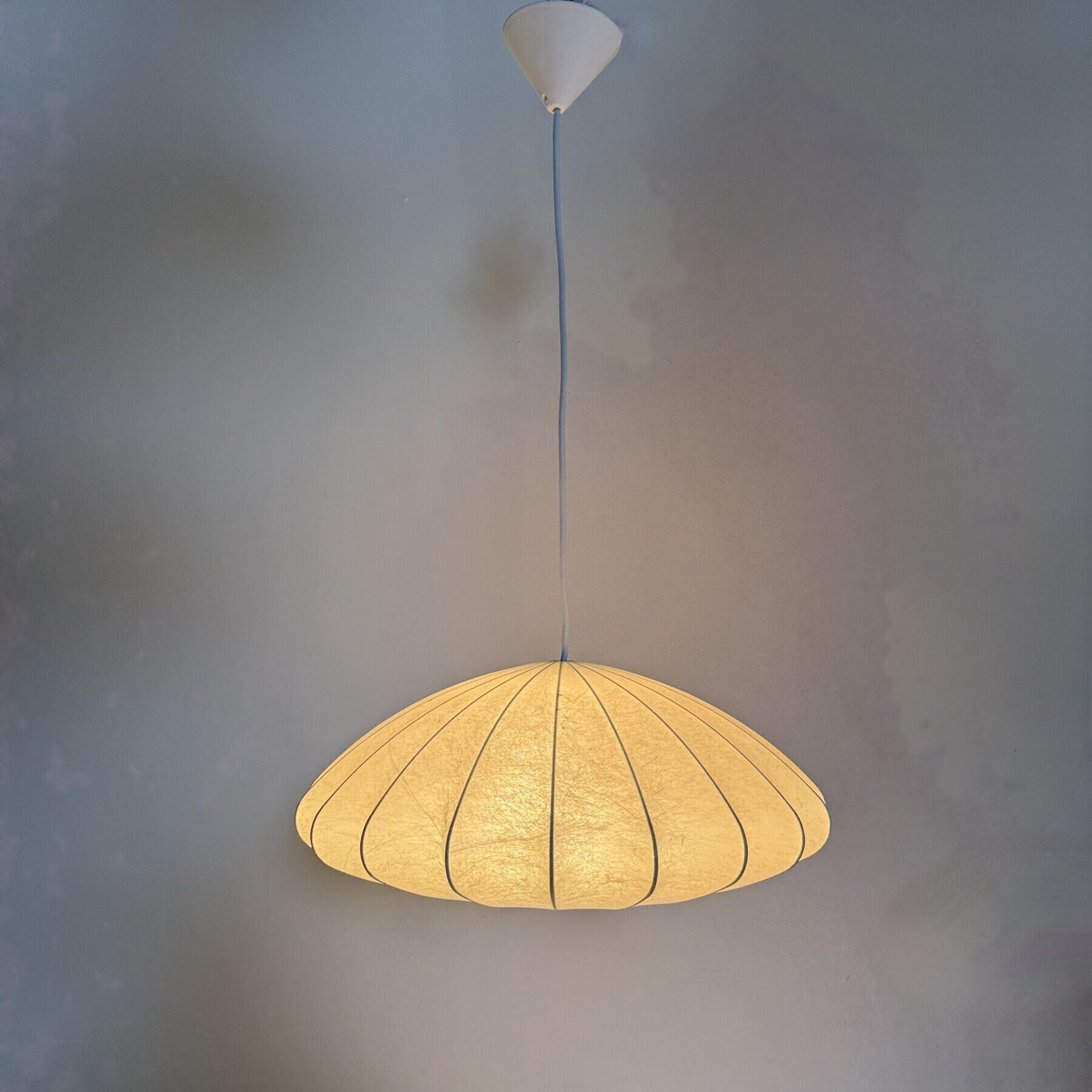 Suspension Cocoon mid-century modern par Friedel Wauer pour Goldkant Leuchten, années 1960 photo 933.0