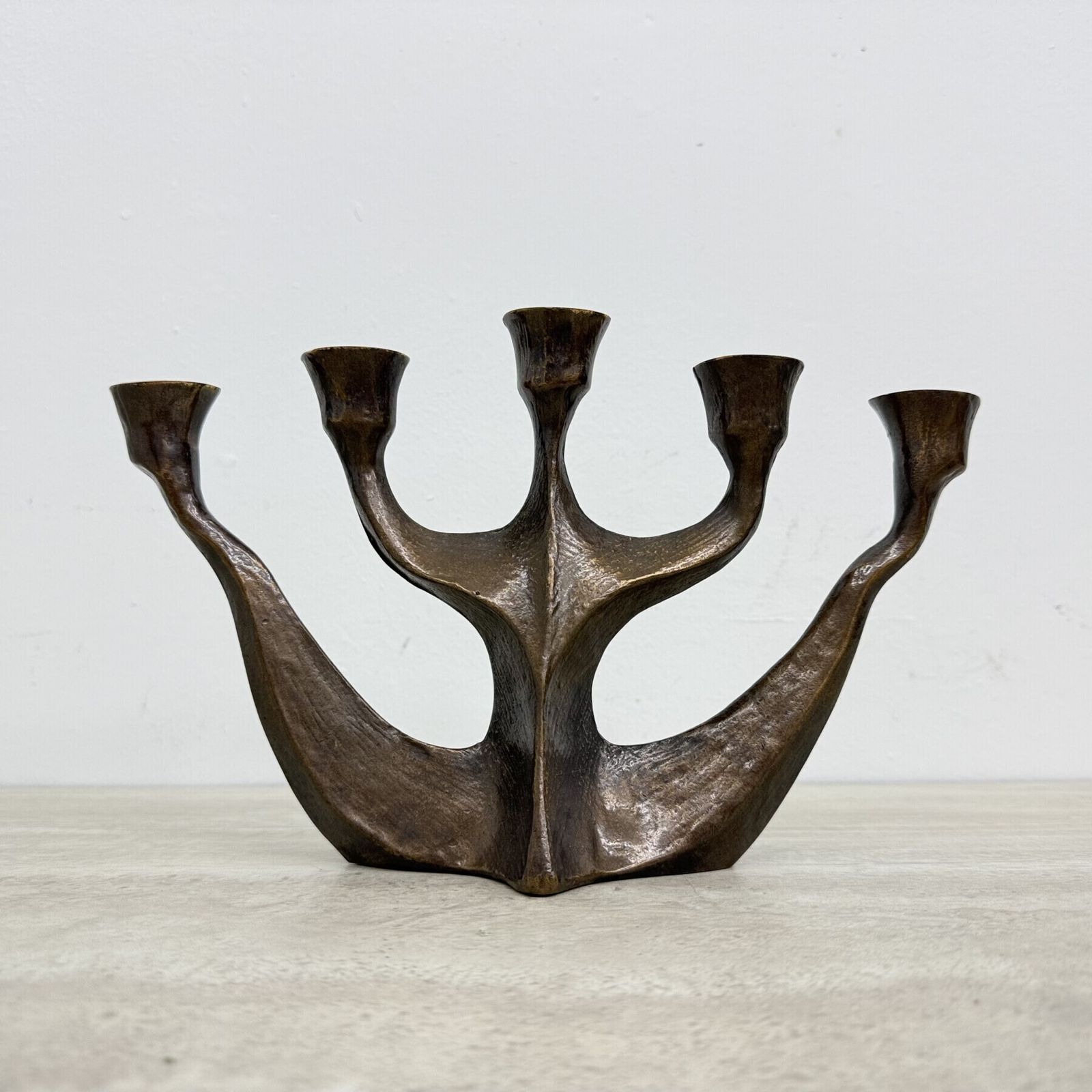 Brutalist Candle Holder By Horst Dalbeck , 1970s , Germany photo for sale