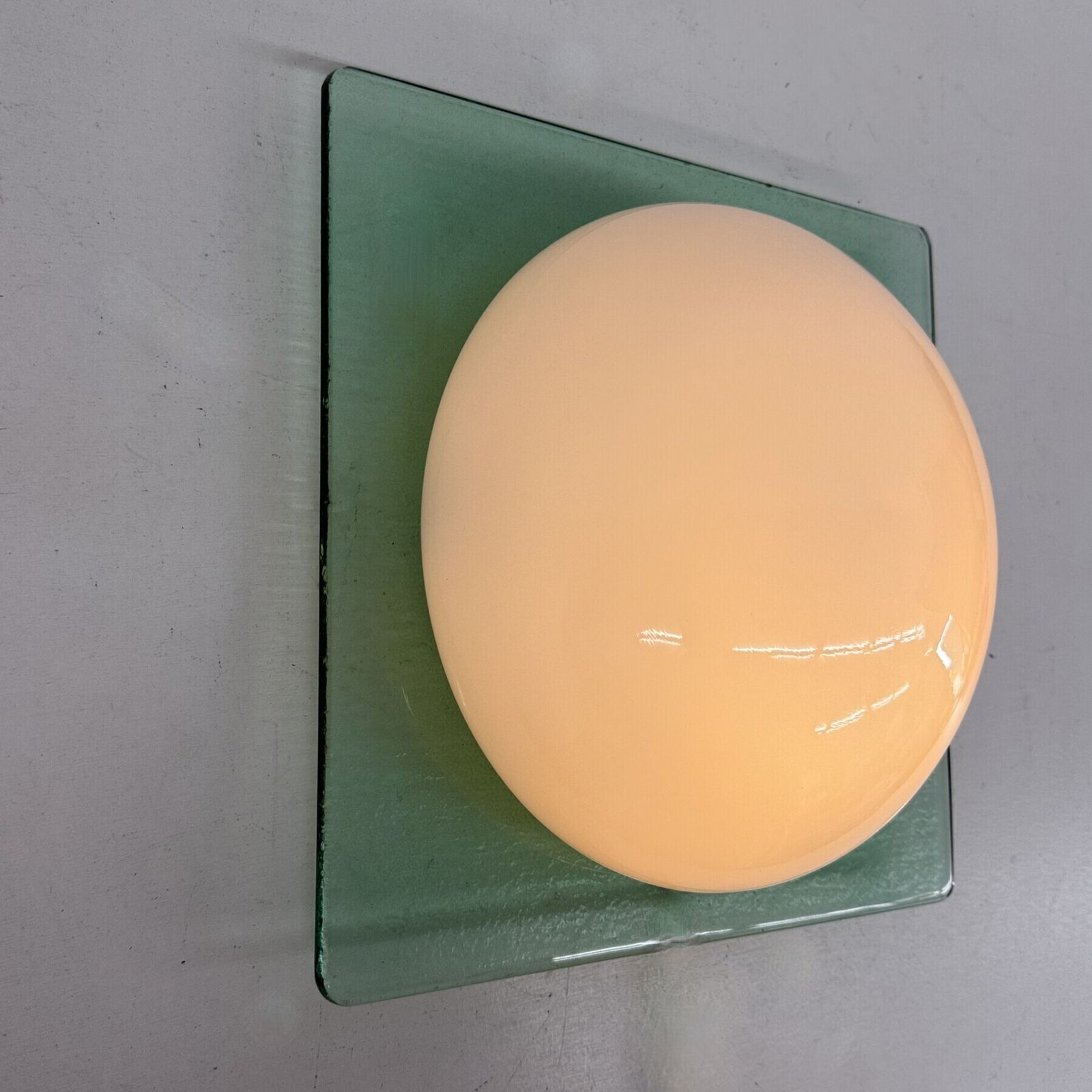 Post Modern glazen wandlamp Vetri Murano, jaren 1980, Italië photo vinterior