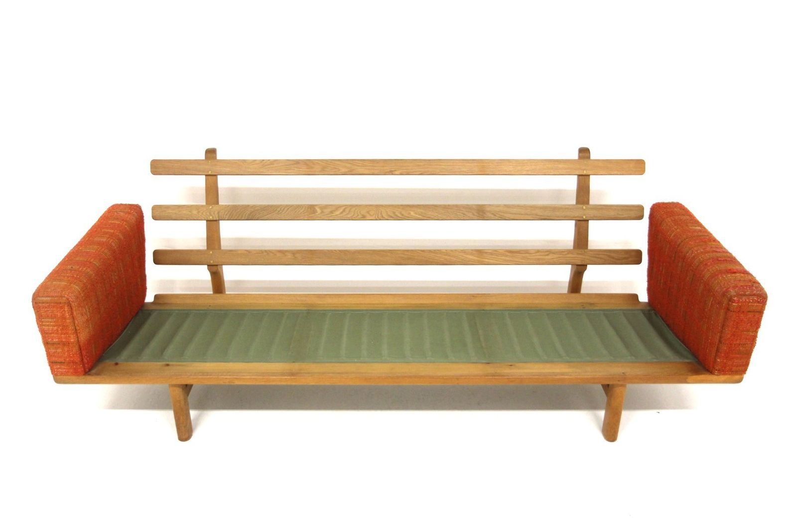 Canapé scandinave GE 236 par Hans J. Wegner pour Getama, Danemark, 1960. photo vinterior