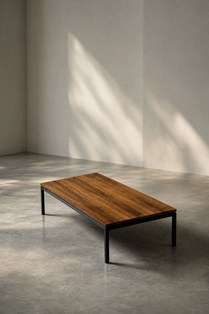 Mid Century Modern Teak Coffee Table, Denmark, 1970s photo 1655.0